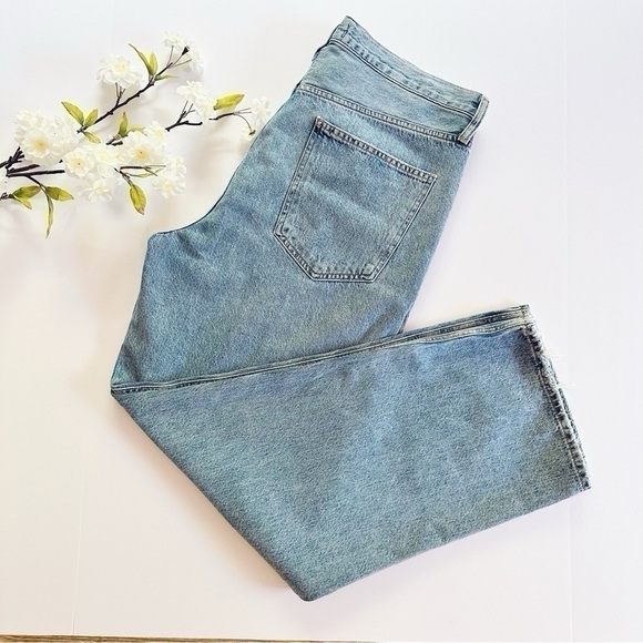 NEW Agolde Women’s Criss Cross Upsized Jeans - Picture 11 of 14